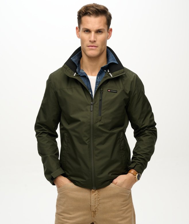 superdry Non Hood Logo Windbreaker Jacket
