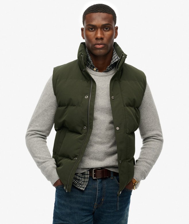 superdry Non-Hooded Everest Gilet