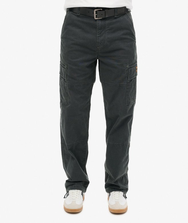 Superdry Organic Cotton Baggy Cargo Pants