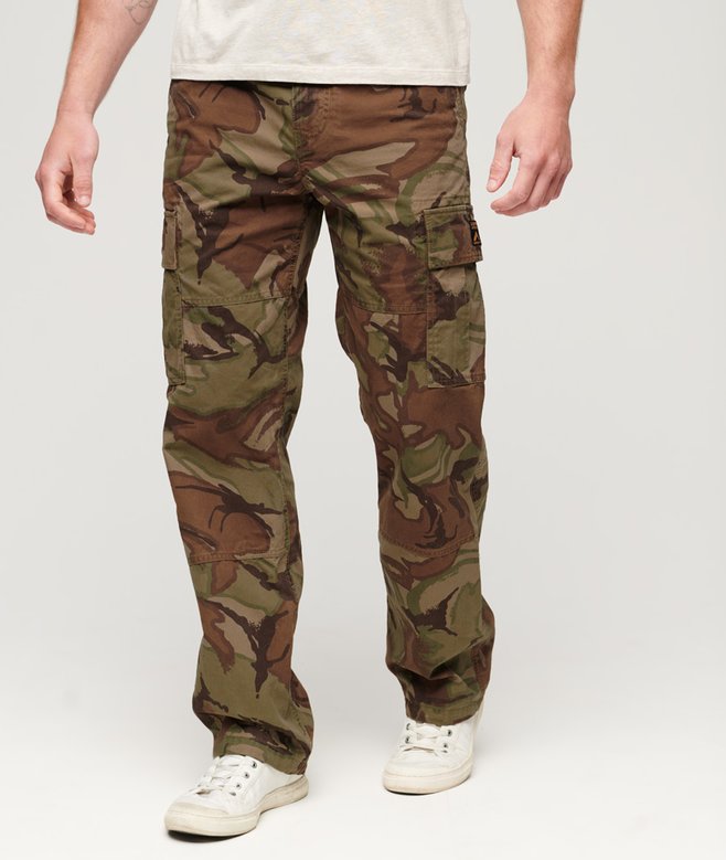 Superdry Organic Cotton Baggy Cargo Pants