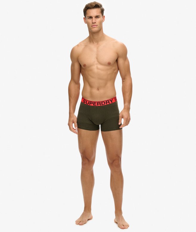 Superdry Organic Cotton Boxer Triple Pack