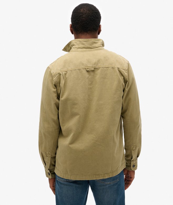 Superdry Organic Cotton Canvas Workwear Overshirt