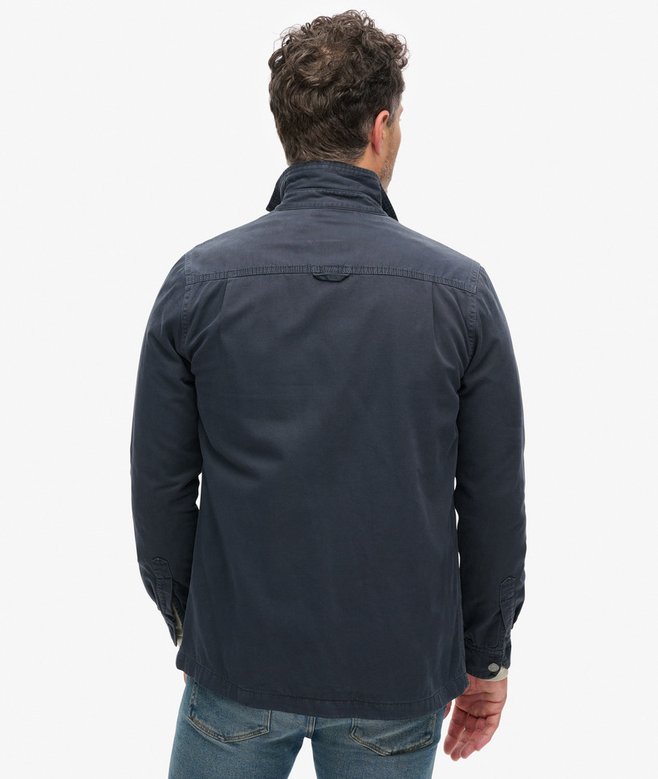 Superdry Organic Cotton Canvas Workwear Overshirt