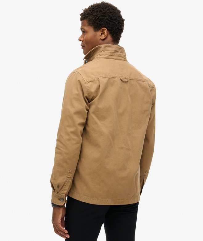 Superdry Organic Cotton Canvas Workwear Overshirt