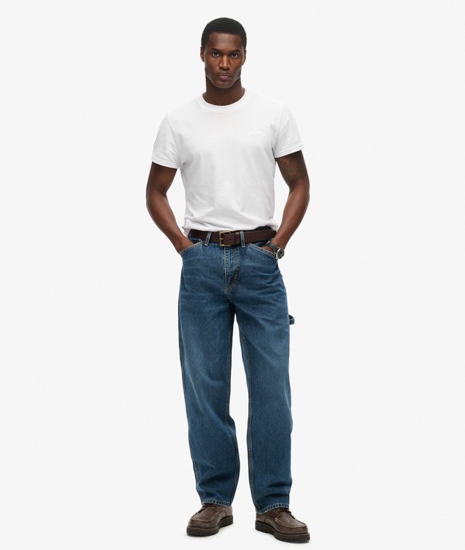 superdry Organic Cotton Carpenter Jeans