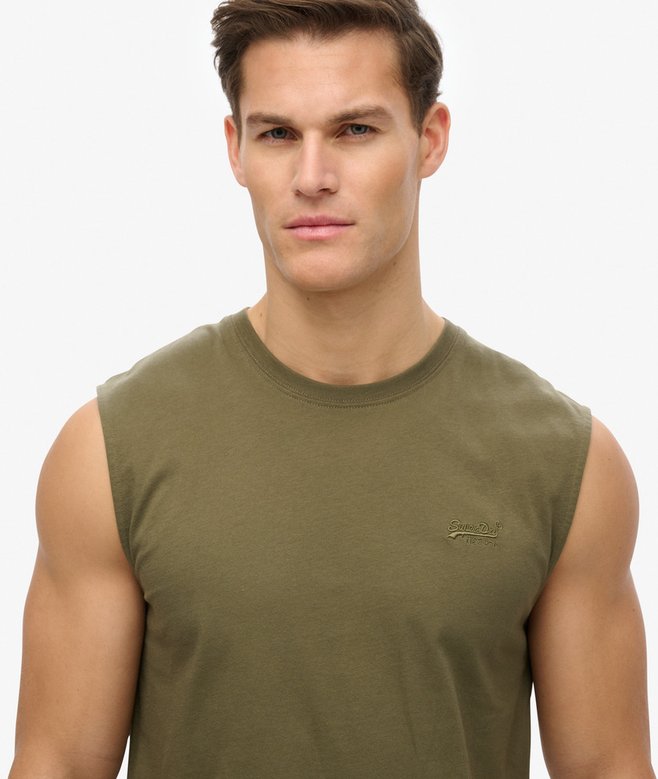 Superdry Organic Cotton Essential Logo Tank Top