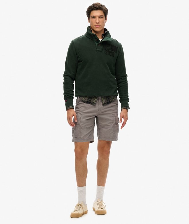 superdry Organic Cotton Heavy Cargo Shorts