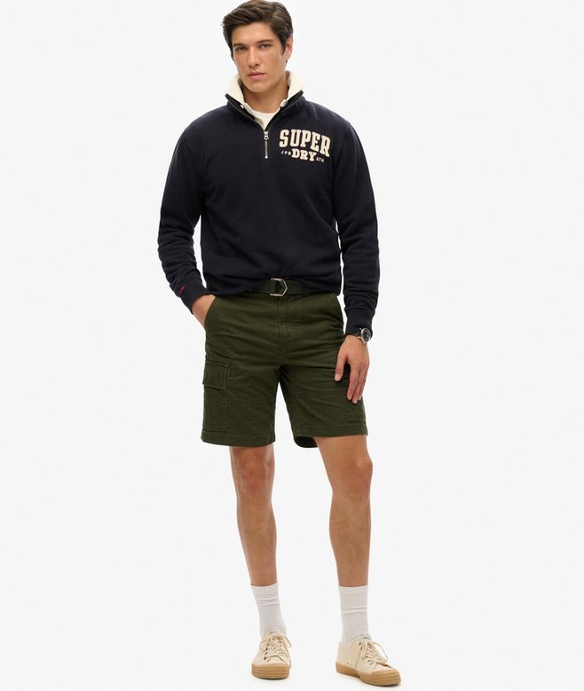 superdry Organic Cotton Heavy Cargo Shorts