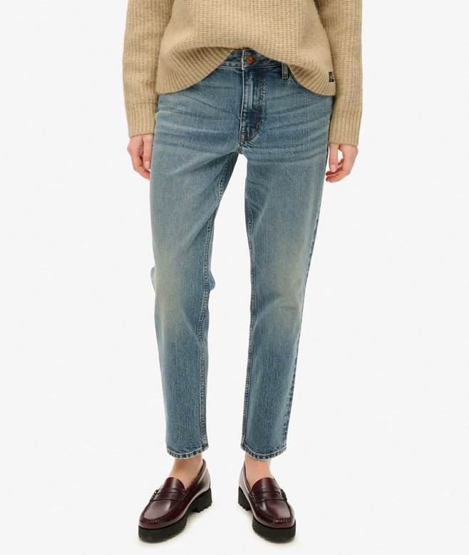Superdry Organic Cotton Mid Rise Slim Jeans