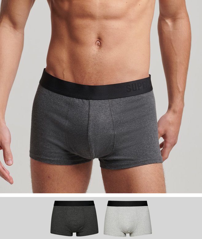 superdry Organic Cotton Trunk Offset Double Pack