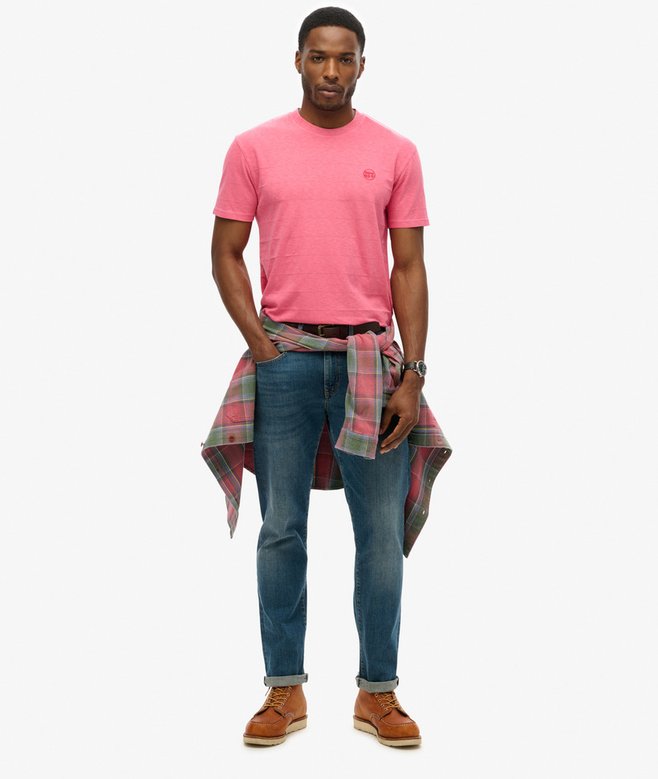 Superdry Organic Cotton Vintage Texture T-Shirt