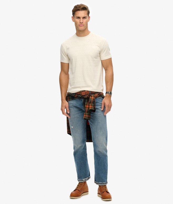 Superdry Organic Cotton Vintage Texture T-Shirt