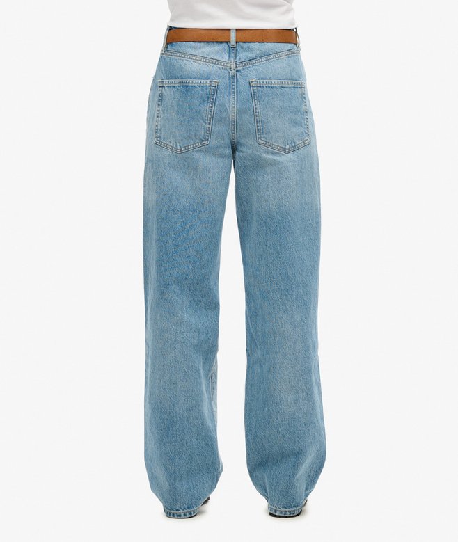 Superdry Organic Cotton Wide Leg Jeans