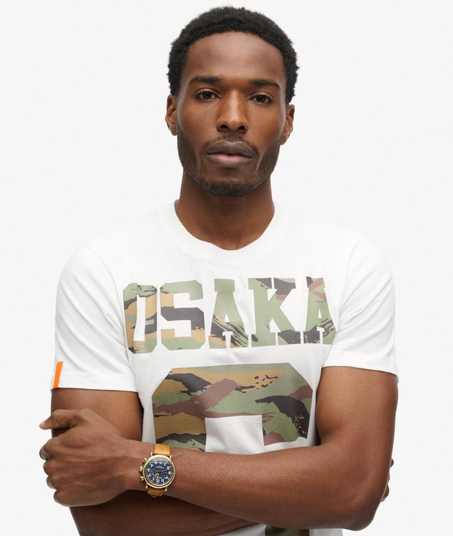 Superdry Osaka 6 Camo Standard T-Shirt