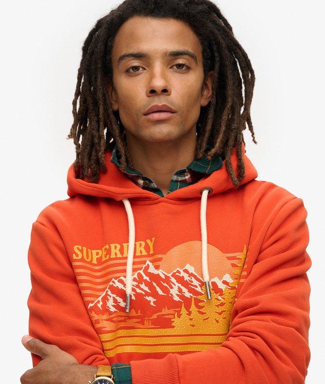 Superdry Outdoor Graphic Stripe Hoodie