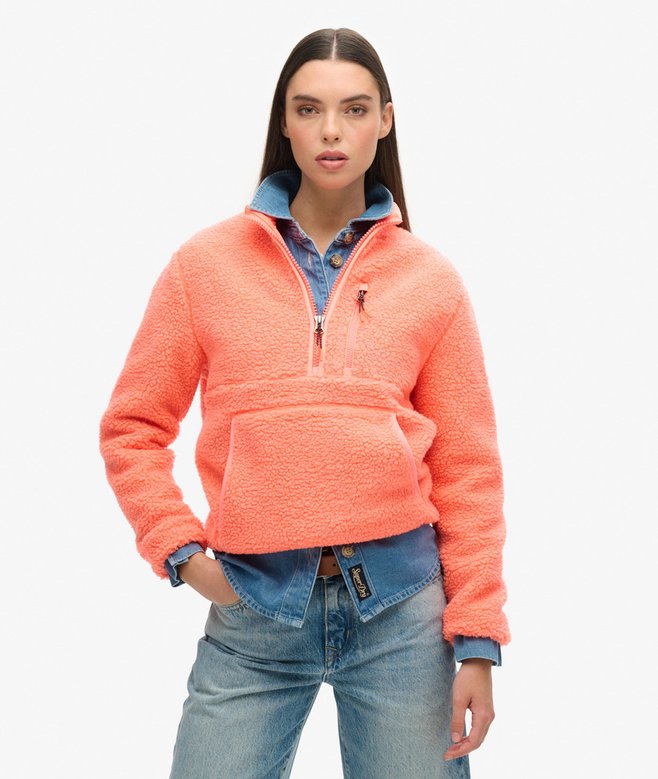 superdry Outdoor Half Zip Fleece