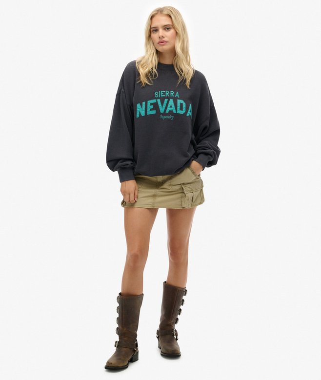 Superdry Outdoor Location Loose Crew Sweatshirt