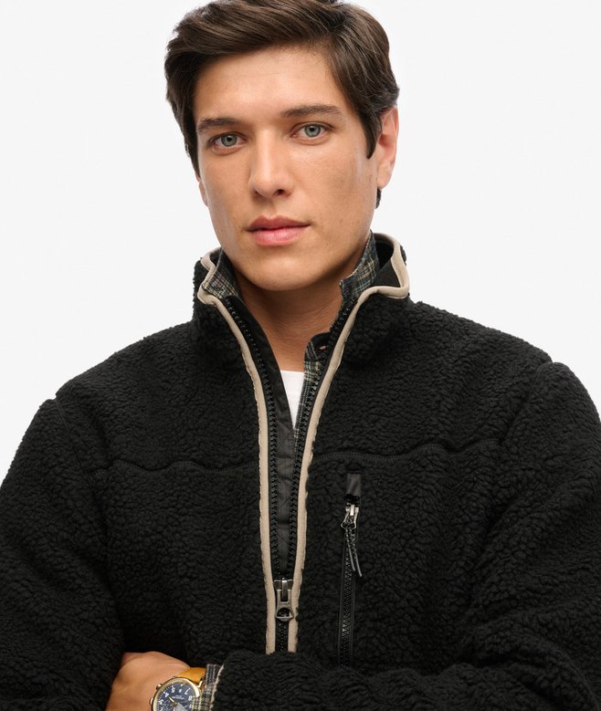 Superdry Outdoor Sherpa Fleece Jacket