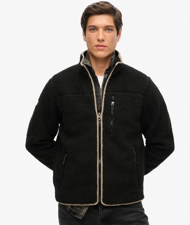 Superdry Outdoor Sherpa Fleece Jacket