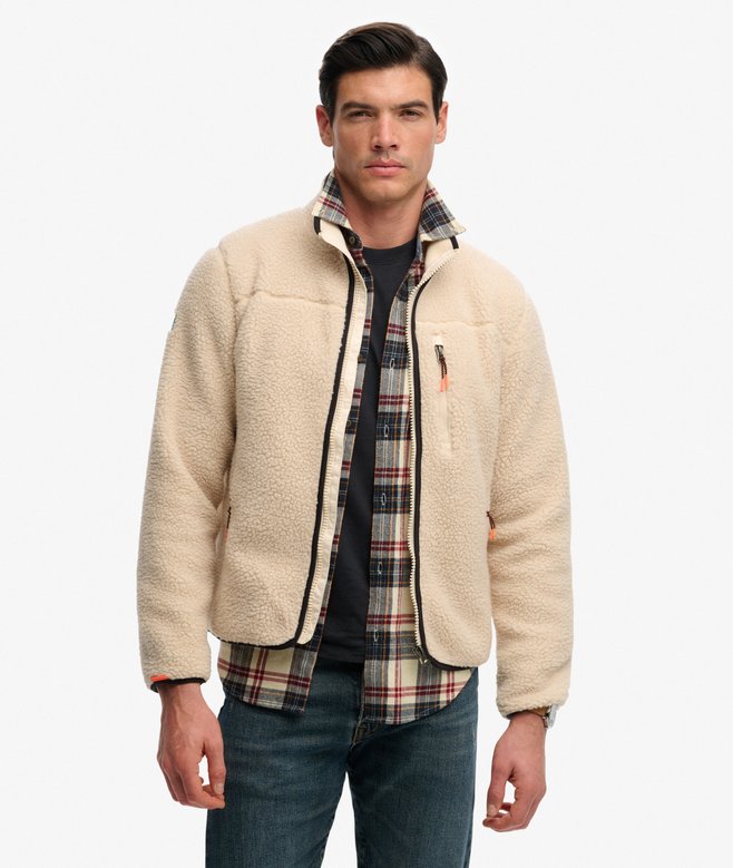 Superdry Outdoor Sherpa Fleece Jacket