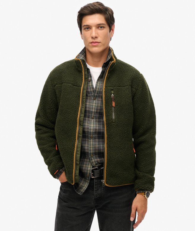 superdry Outdoor Sherpa Fleece Jacket