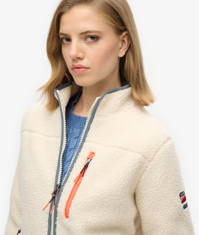 Superdry Outdoor Sherpa Fleece Jacket