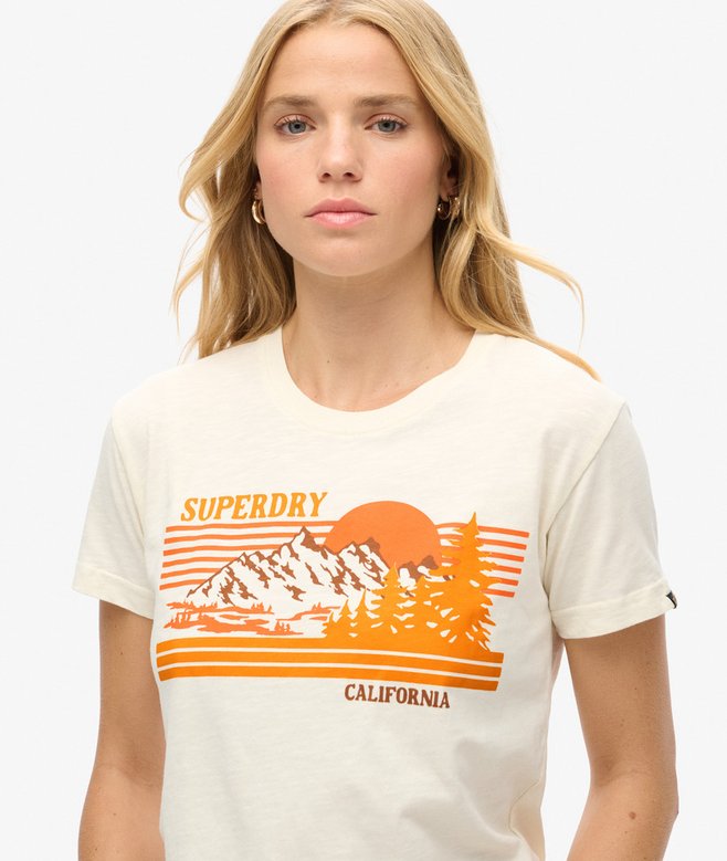 Superdry Outdoor Stripe Fitted T-Shirt