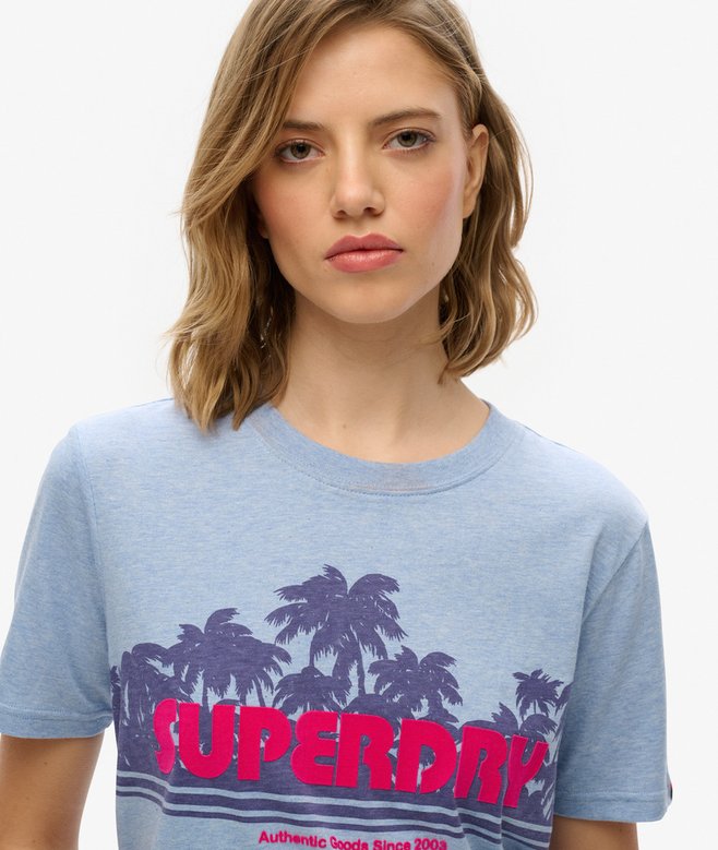 Superdry Outdoor Stripe Relaxed T-Shirt