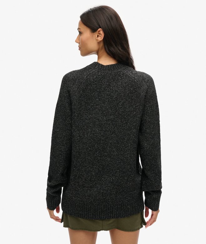 Superdry Oversized Chunky Raglan Jumper