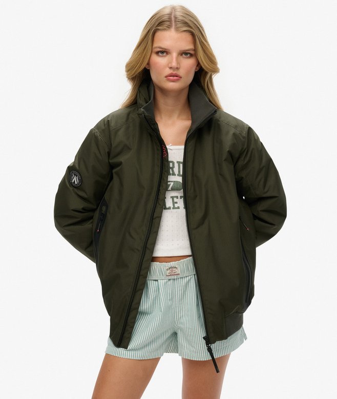 superdry Oversized City Harrington Jacket