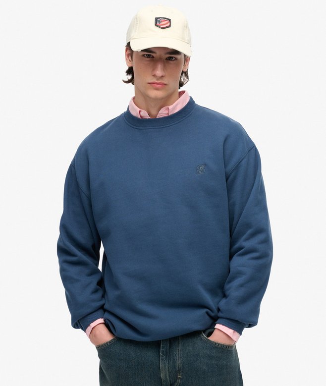 superdry Oversized Crew Sweatshirt
