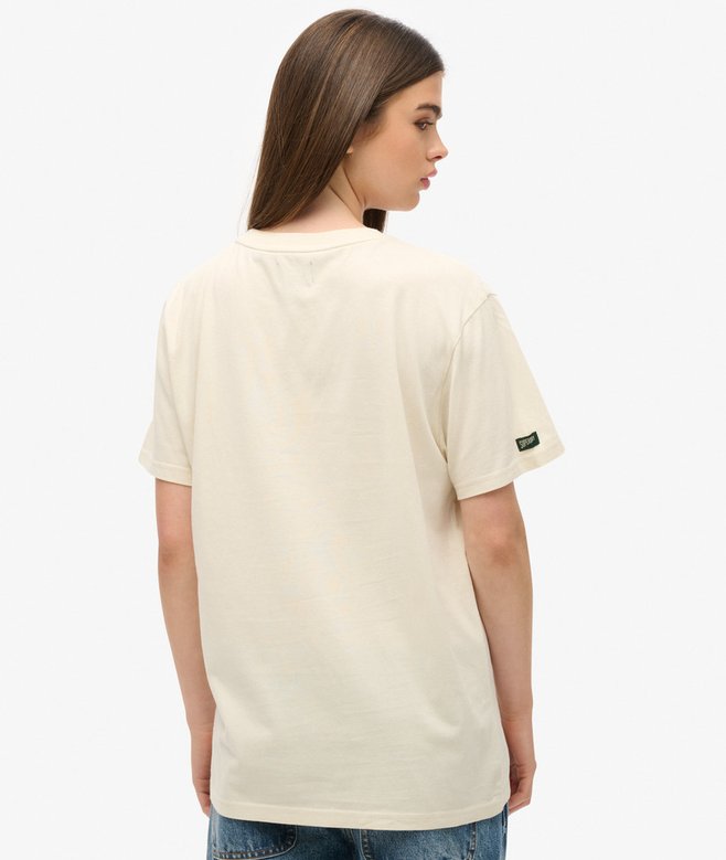 Superdry Oversized Machined Goods Workwear T-Shirt