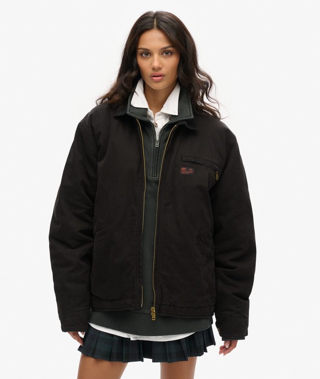 superdry Oversized Surplus Barn Jacket