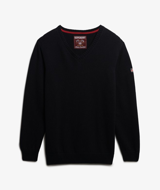 superdry Oversized V Neck Jumper
