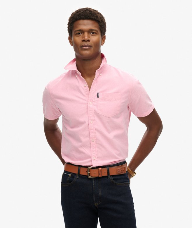 superdry Oxford Short Sleeve Shirt