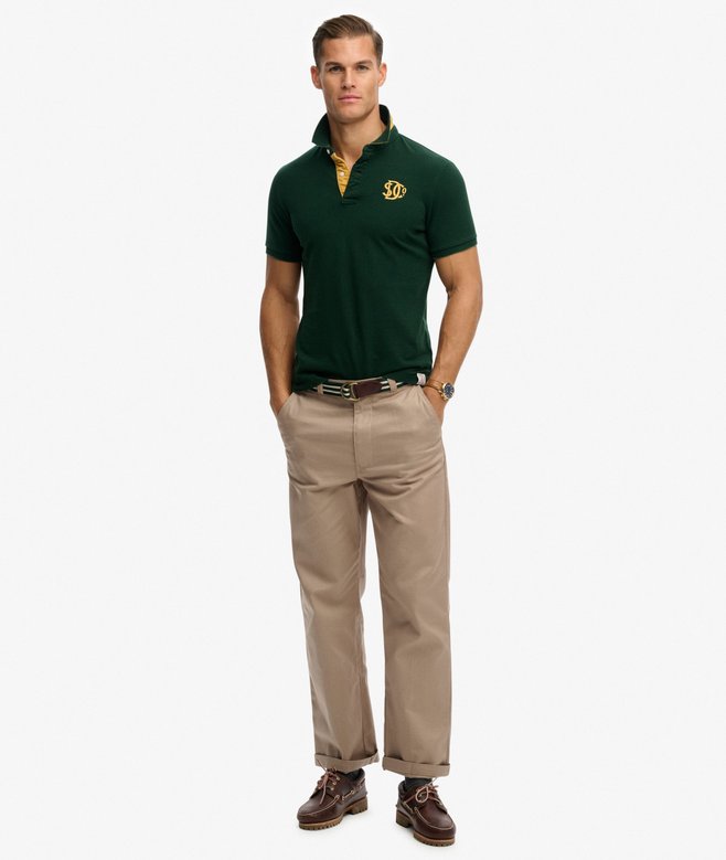 Superdry Pique Monogram Polo Shirt