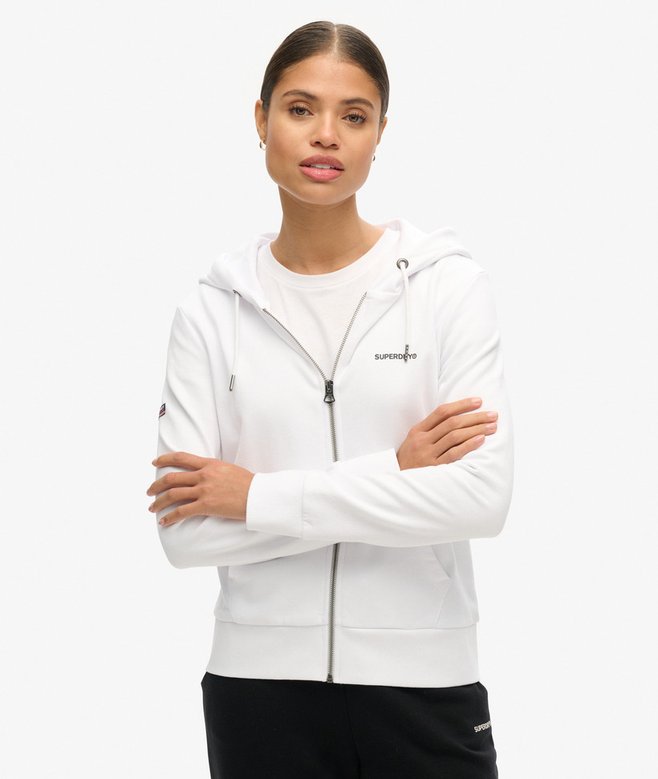 Superdry Plain Zip Hoodie