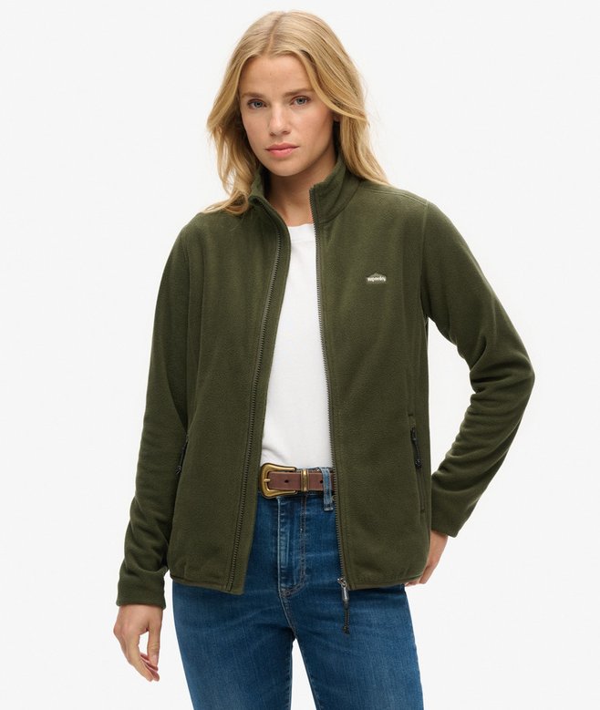 superdry Polar Fleece Full Zip Jacket