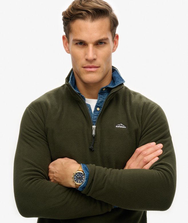 superdry Polar Fleece Half Zip