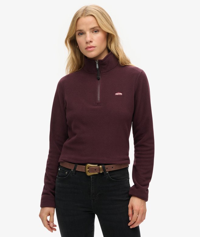 superdry Polar Fleece Half Zip Jumper