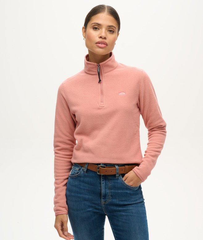 superdry Polar Fleece Half Zip Jumper