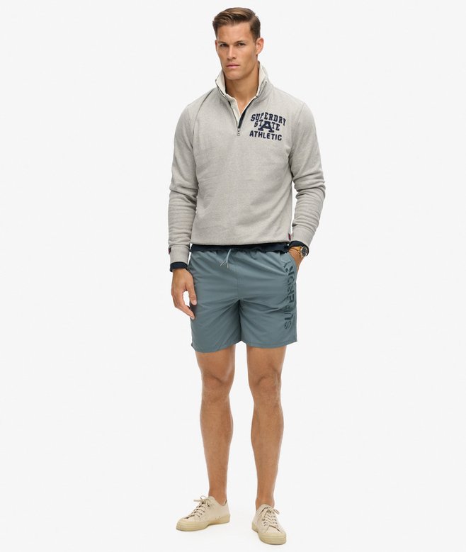 Superdry Premium Embroidered 17-inch Swim Shorts