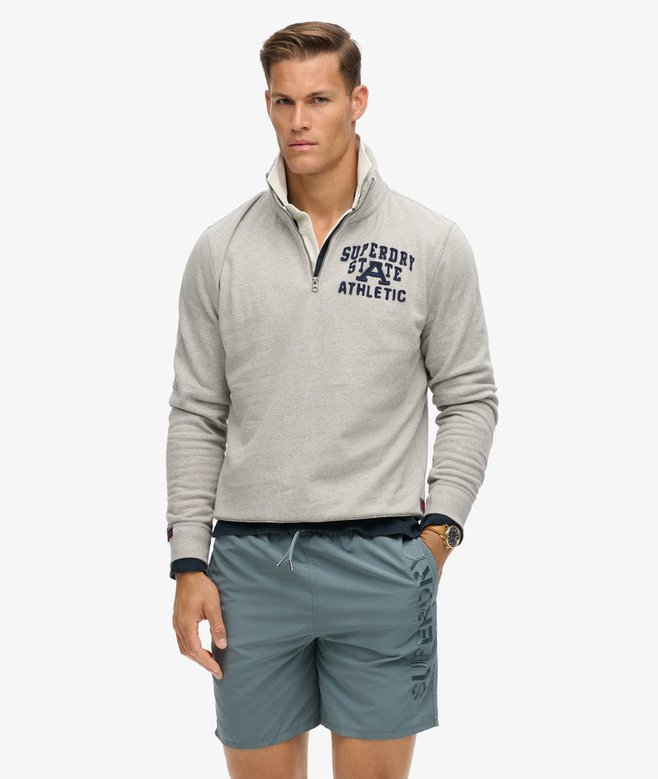 Superdry Premium Embroidered 17-inch Swim Shorts