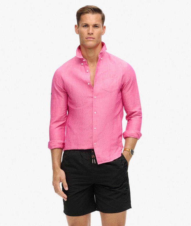 Superdry Premium Embroidered 17-inch Swim Shorts