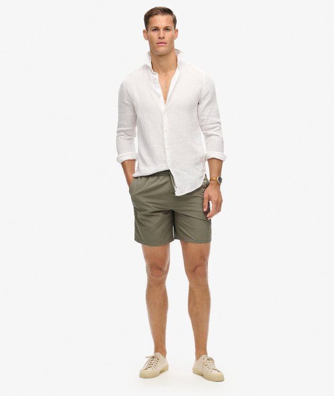 Superdry Premium Embroidered 17-inch Swim Shorts