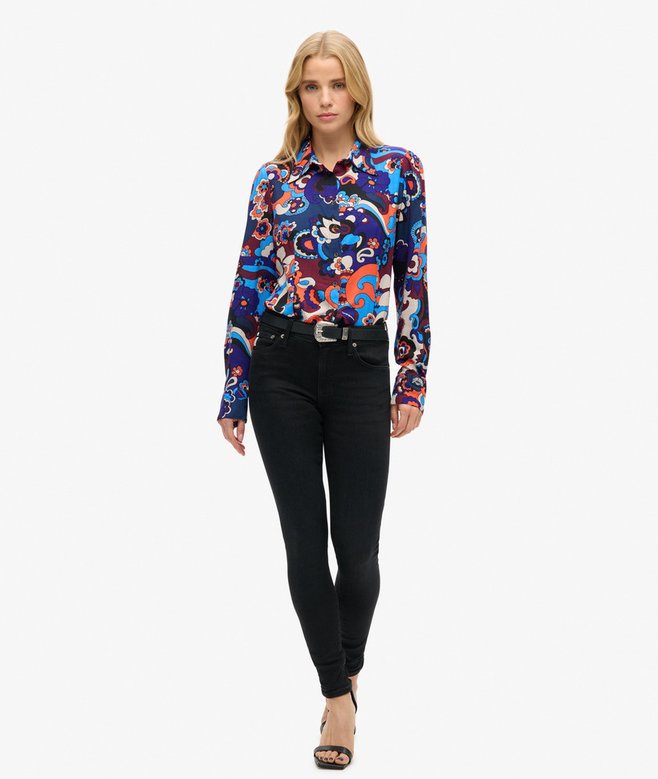 Superdry Printed Fitted 70s Shirt