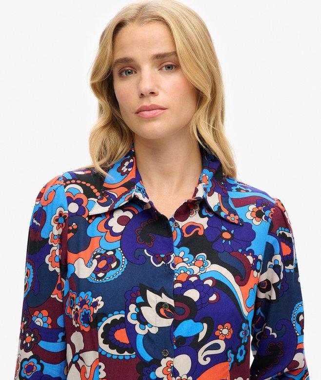 Superdry Printed Fitted 70s Shirt