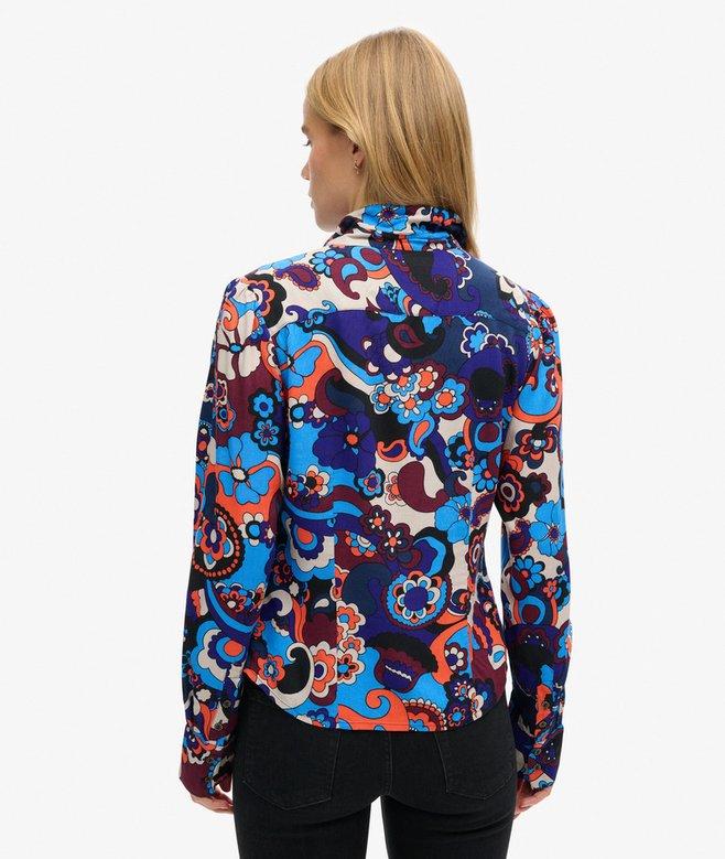 Superdry Printed Fitted 70s Shirt