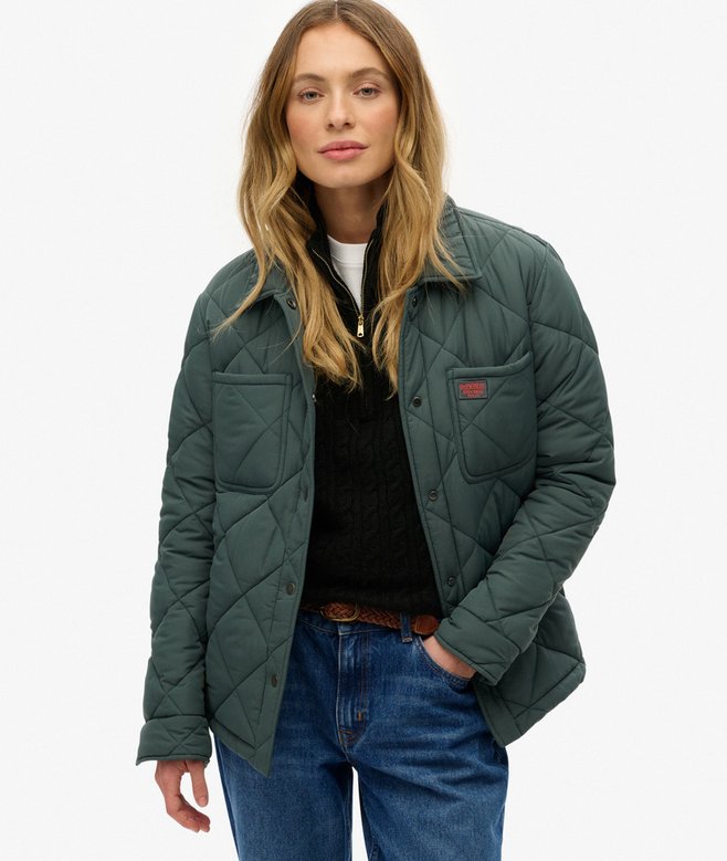 superdry Quilted Chore Liner Jacket