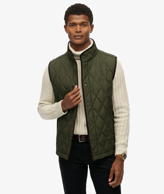 superdry Quilted Estate Gilet